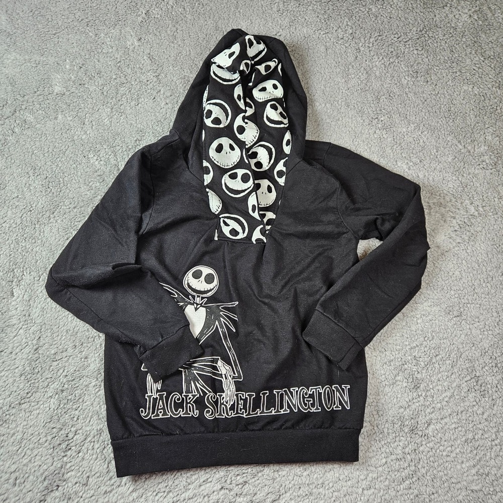 Disney's Jack Skellington Youth Hoodie, Size L (10/12)